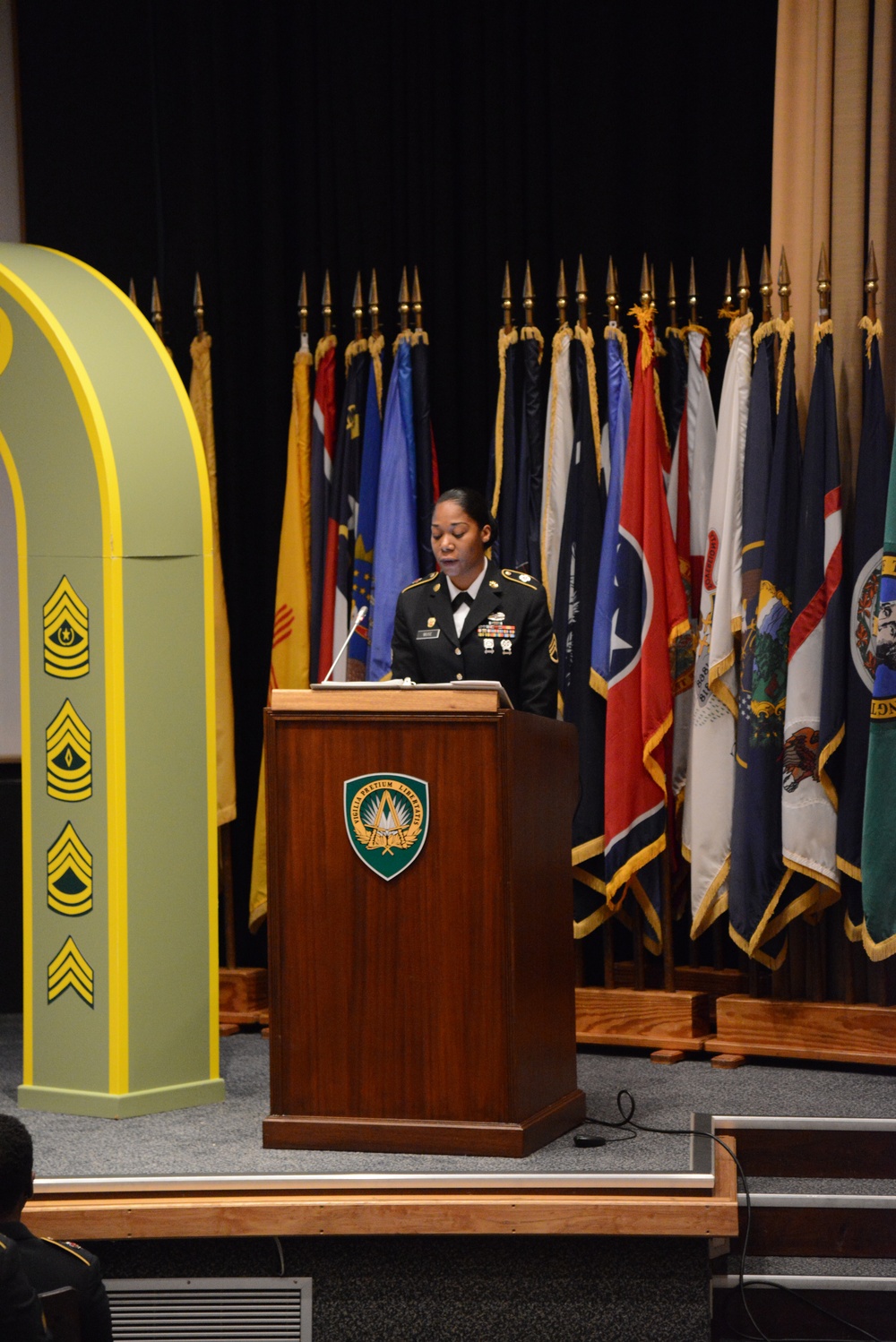 Army Garrison Benelux NCO Induction Ceremony SHAPE Belgium