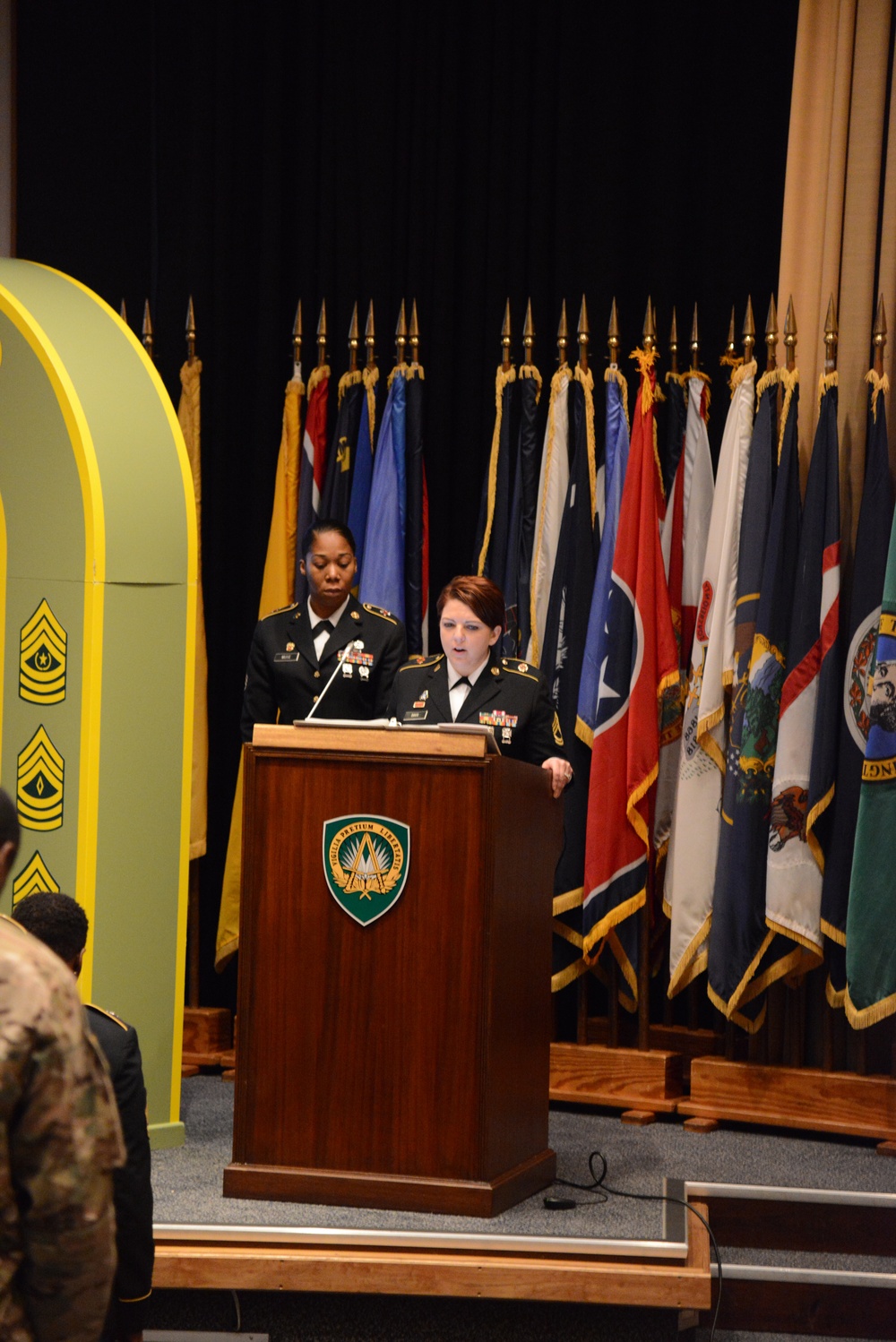 Army Garrison Benelux NCO Induction Ceremony SHAPE Belgium