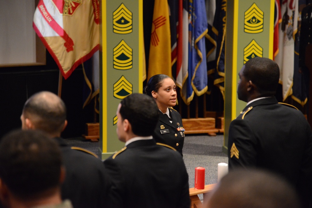 Army Garrison Benelux NCO Induction Ceremony SHAPE Belgium