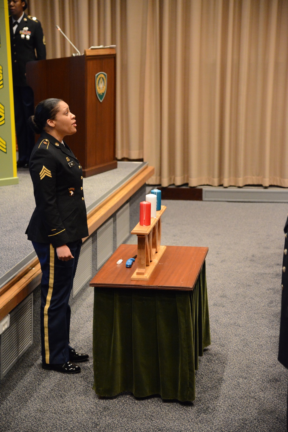 Army Garrison Benelux NCO Induction Ceremony SHAPE Belgium