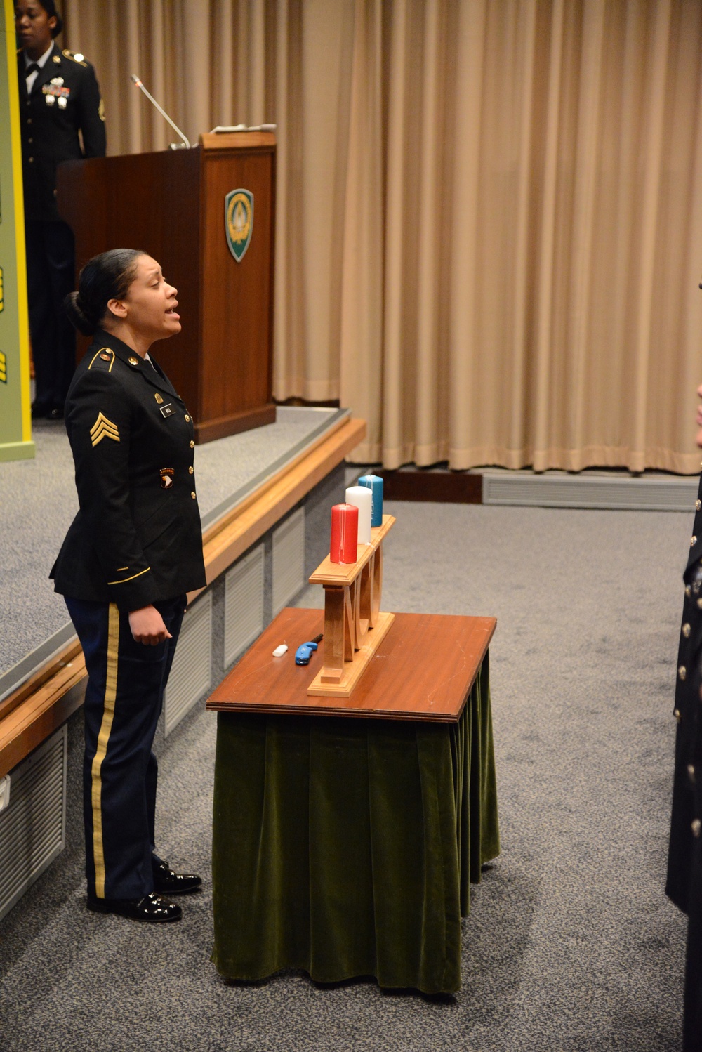 Army Garrison Benelux NCO Induction Ceremony SHAPE Belgium