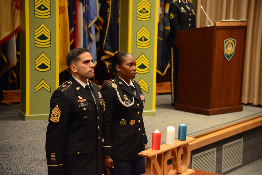 Army Garrison Benelux NCO Induction Ceremony SHAPE Belgium