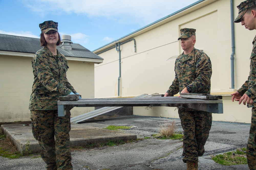 Headquarters and Support Battalion Clean Sweep