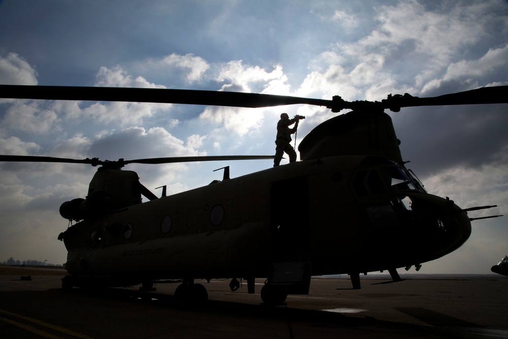 CH-47F engine stress test