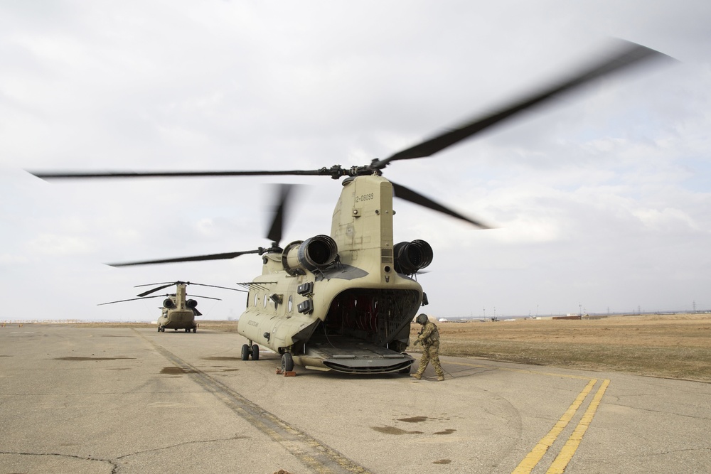 CH-47F engine stress test