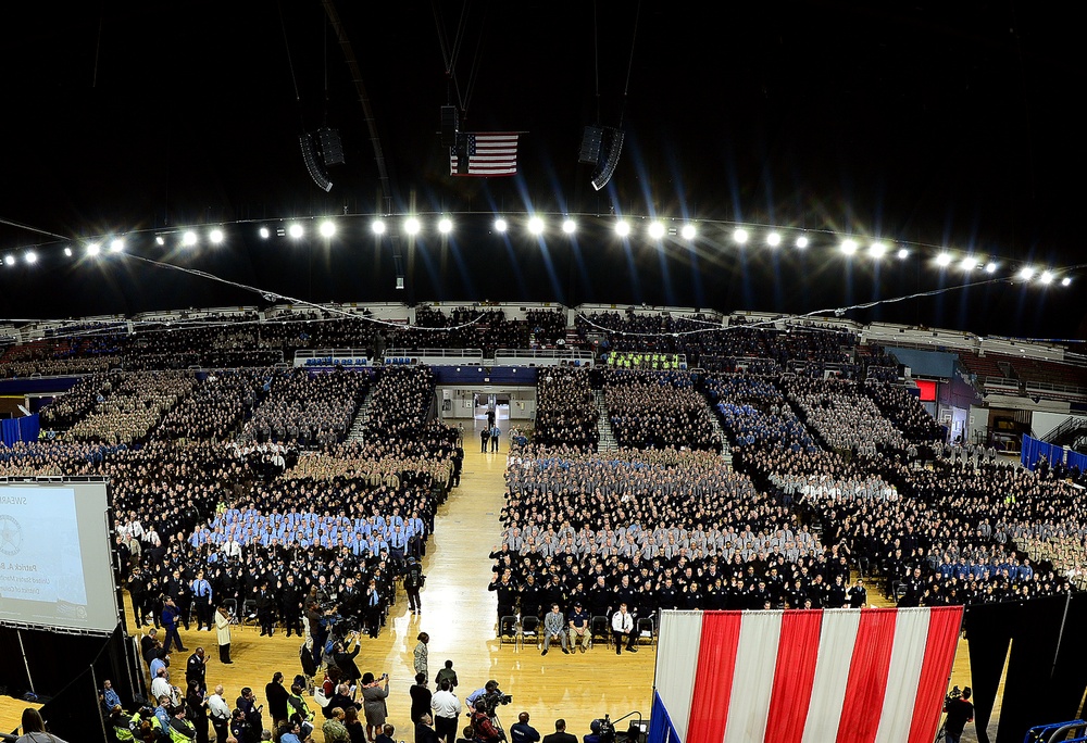 Officers take oath at 58th Presidential Inauguration