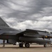180FW F-16s stand ready before the storm