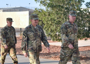 Gen. Daniel Allyn visits Camp Lemonnier, Djibouti