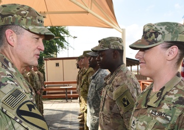 Gen. Daniel Allyn visits Camp Lemonnier, Djibouti