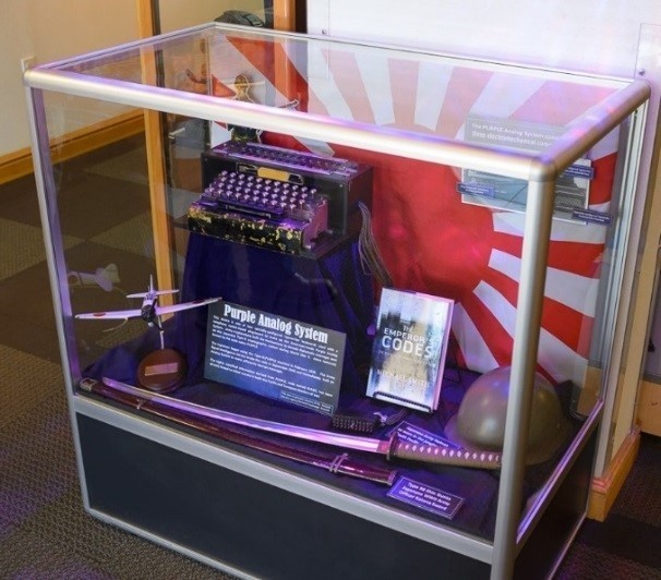 Purple Analog Exhibit Unveiled at 25th Air Force