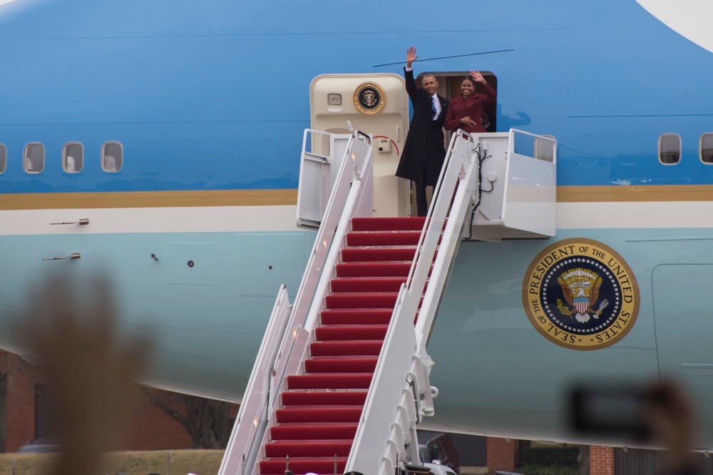 Former President Obama's Departure
