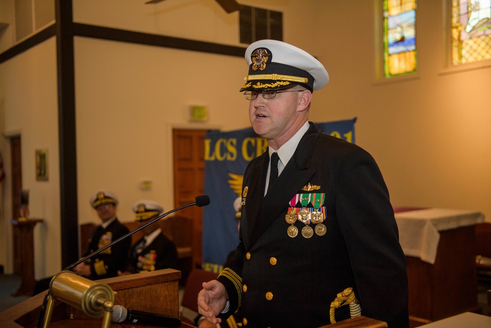 LCS Crew Change of Command