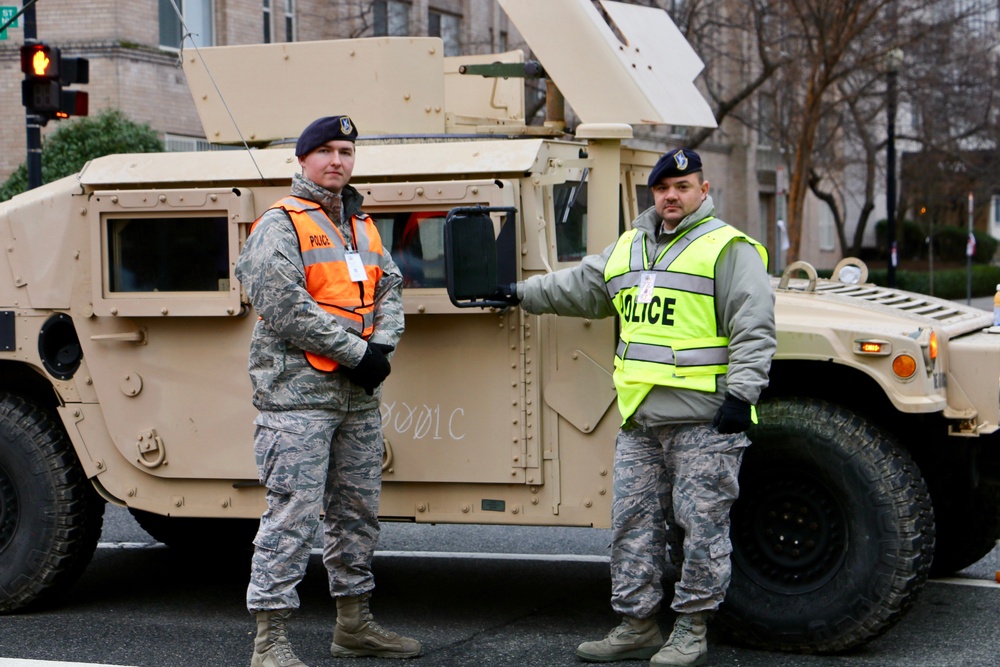 Delaware National Guard supports 58th Presidential Inauguration
