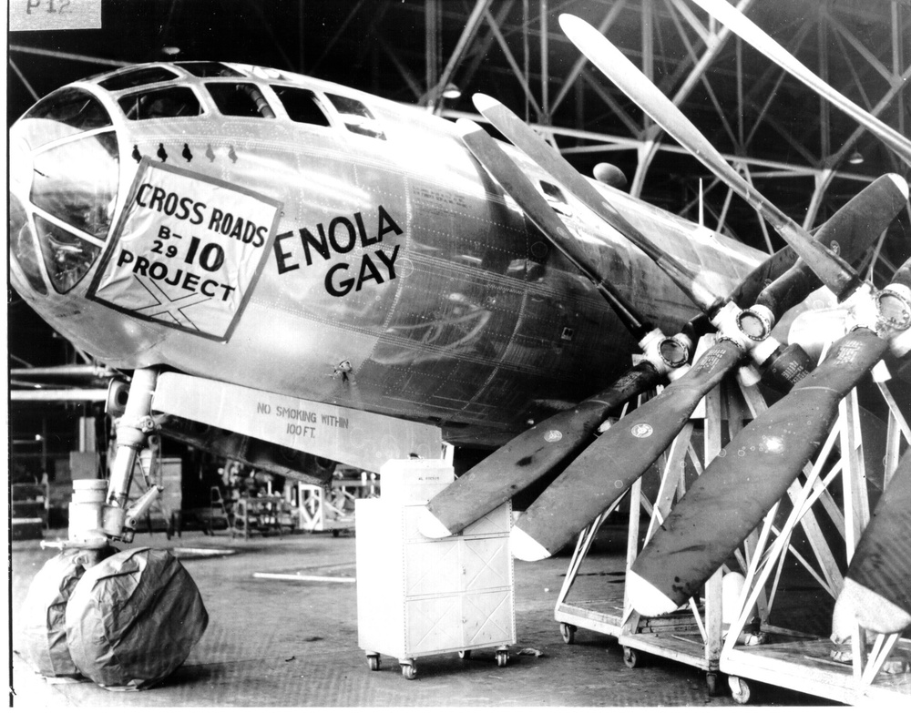 the crew of the enola gay on dropping the atomic bomb