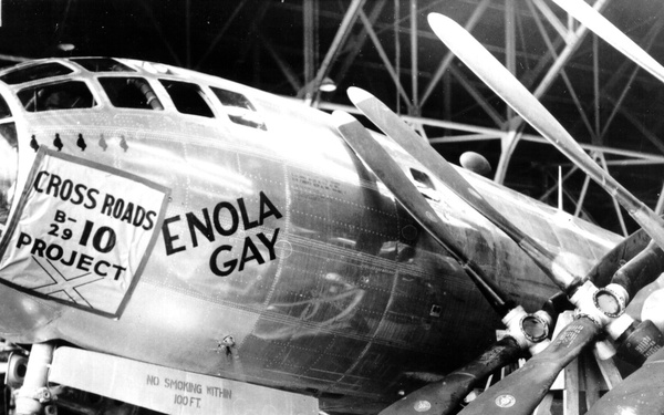 B-29 Enola Gay at Tinker AFB, Okla.