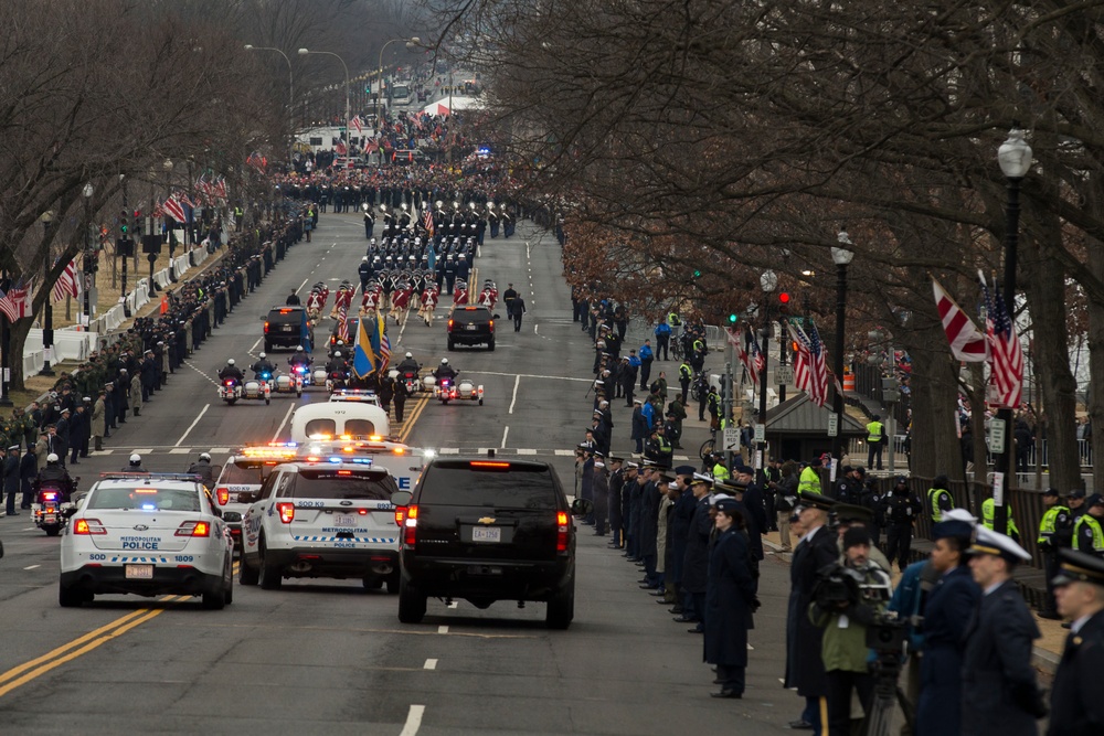 58th Presidential Inaugural Parade