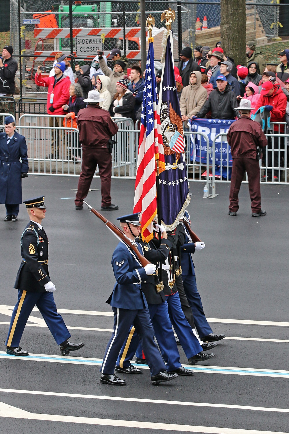 2017 Inauguration Joint Armed Forces Color Guard