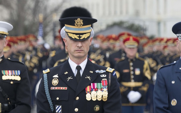 Military Participates in 58th Presidential Inauguration