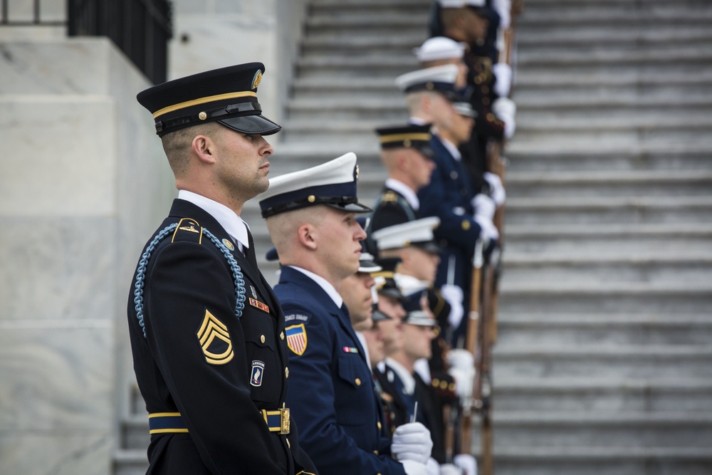 Military Participates in 58th Presidential Inauguration