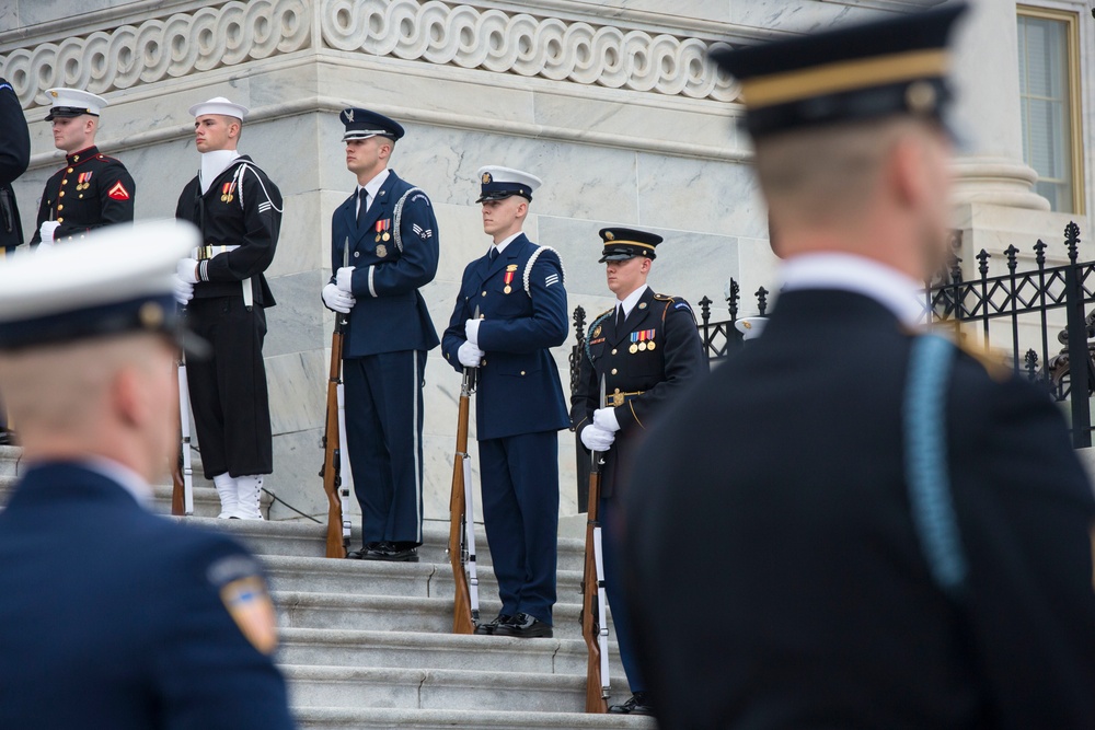 Military Participates in 58th Presidential Inauguration