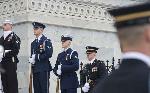 Military Participates in 58th Presidential Inauguration