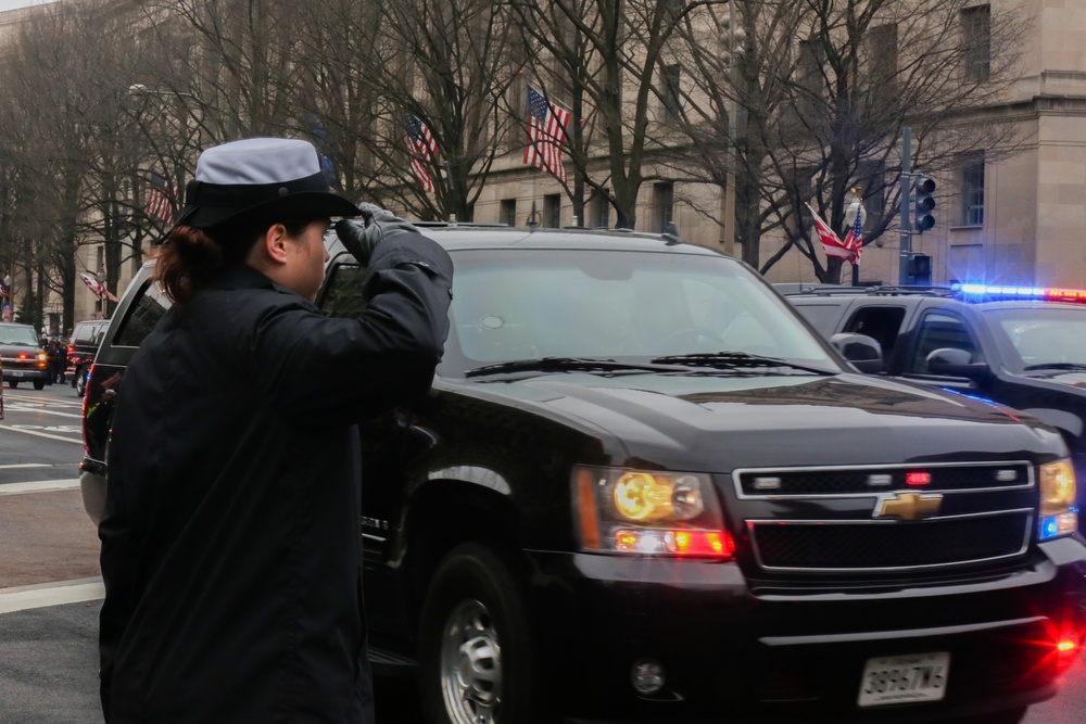 Military participates in 58th Presidential Inauguaration