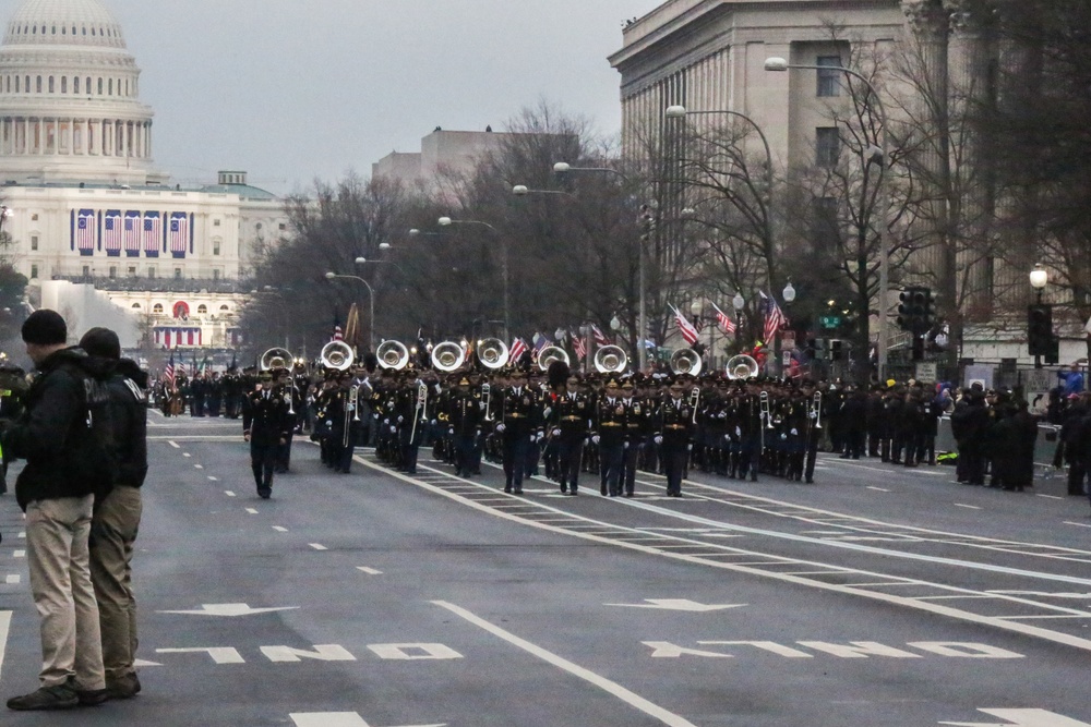 Military participates in 58th Presidential Inauguaration