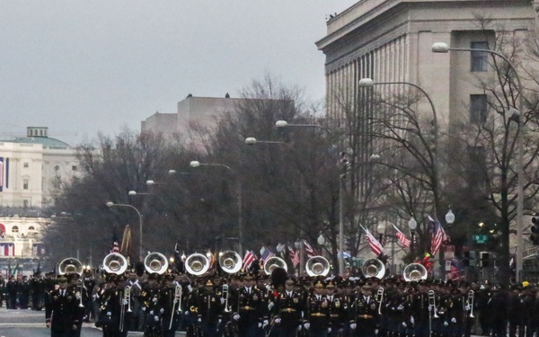 Military participates in 58th Presidential Inauguaration