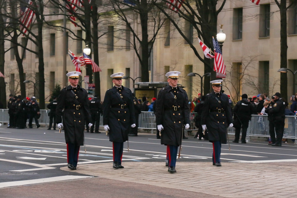 Military participates in 58th Presidential Inauguaration
