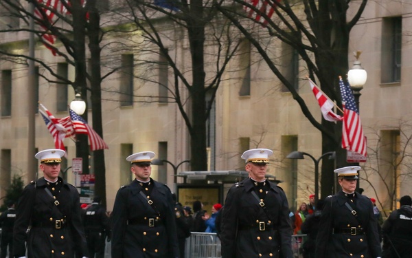 Military participates in 58th Presidential Inauguaration