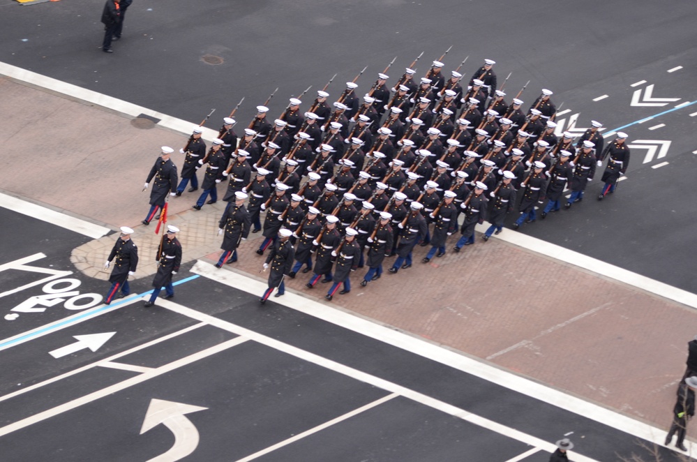 U.S. Marines, 58th Presidential Inauguration