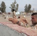 Iraqi security force practice bounding drills