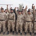 Iraqi security force practice bounding drills