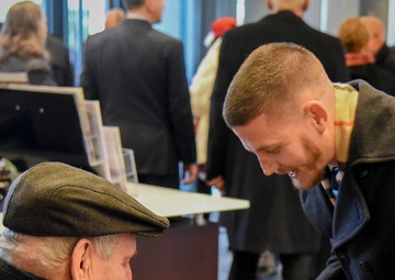 MOH Recipients exchange coins