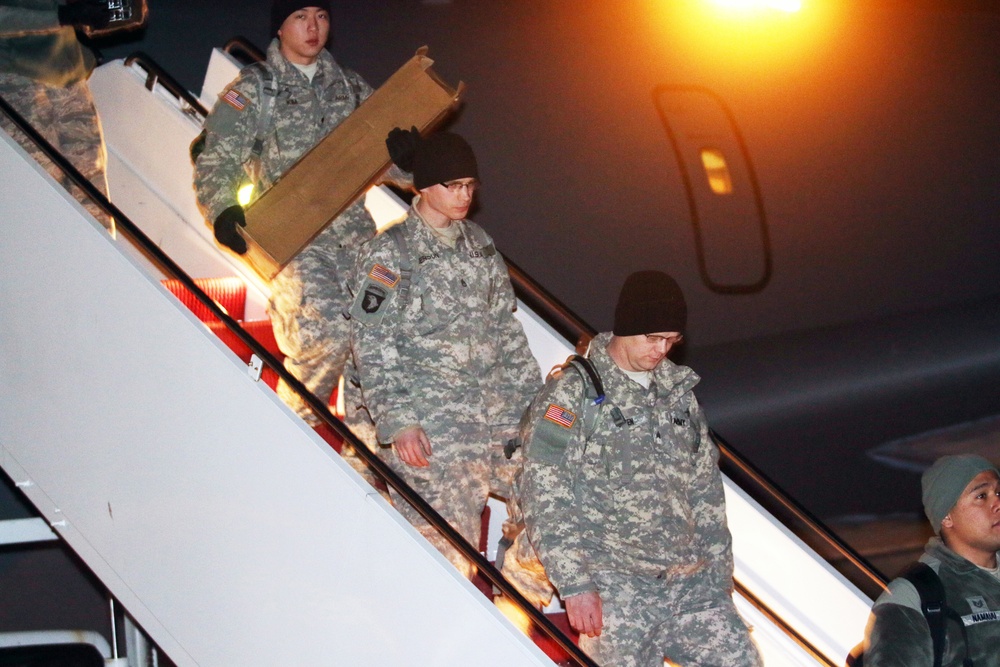 Guardsmen support the 58th Presidential Inauguration