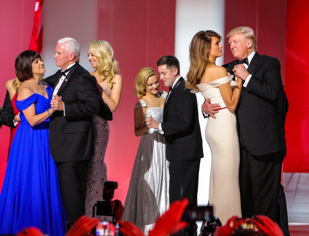 First Family dance at 58th Presidential Inauguration Liberty Ball
