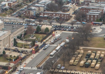 Guardsmen Support the 58th Presidential Inauguration