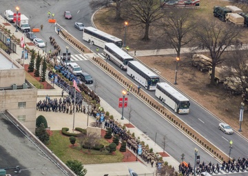 Guardsmen Support the 58th Presidential Inauguration