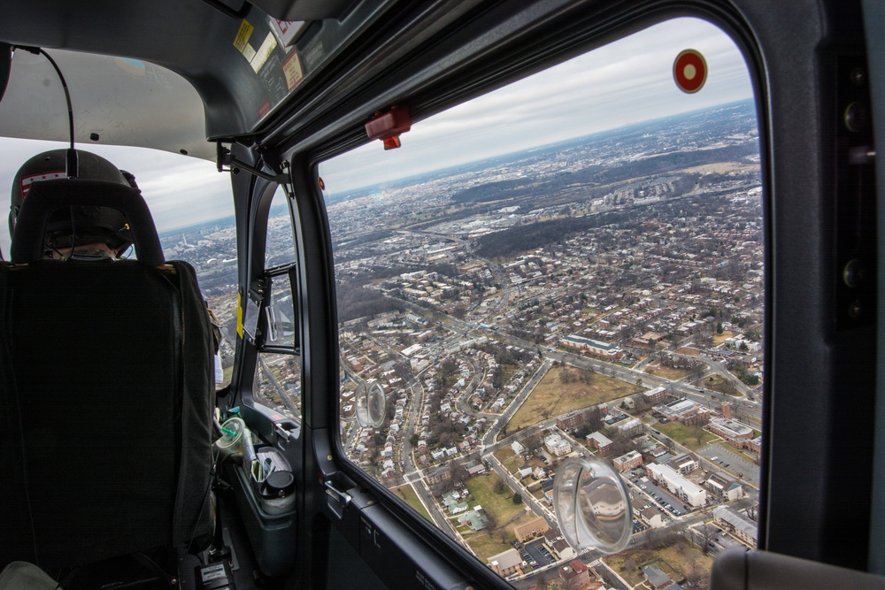 Guardsmen Support the 58th Presidential Inauguration