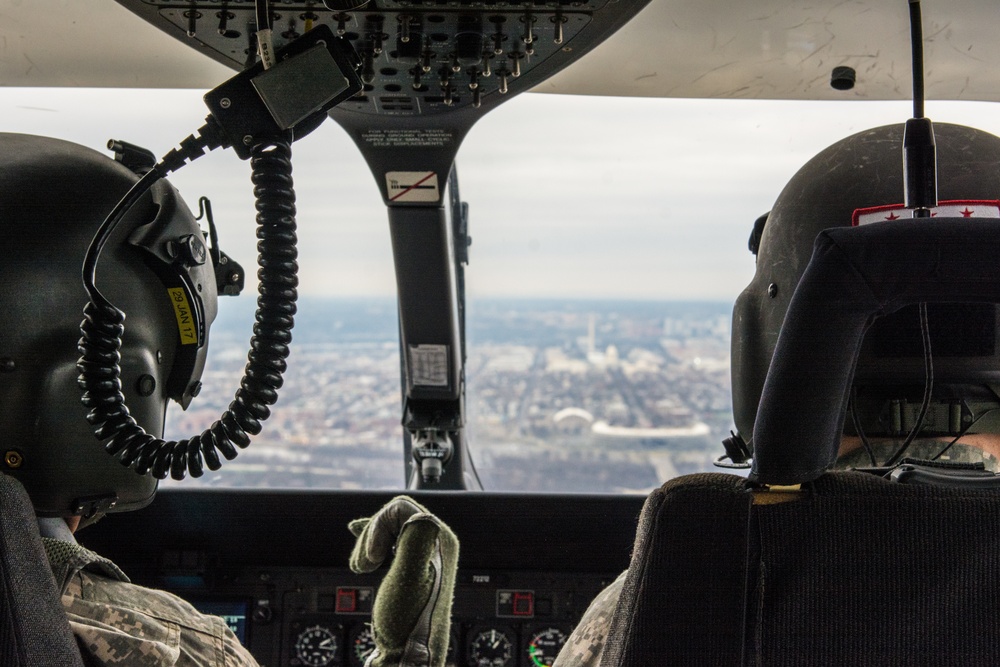 Guardsmen Support the 58th Presidential Inauguration