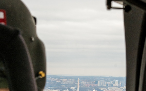 Guardsmen Support the 58th Presidential Inauguration