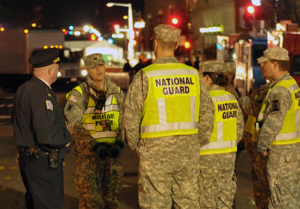 Guardsmen Support the 58th Presidential Inauguration