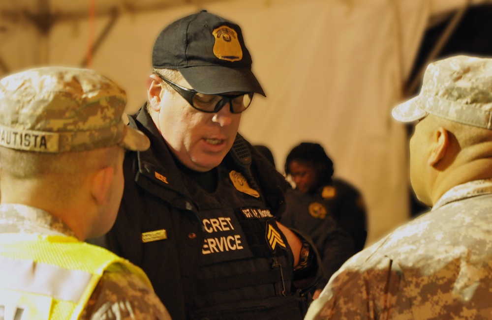 Guardsmen Support the 58th Presidential Inauguration