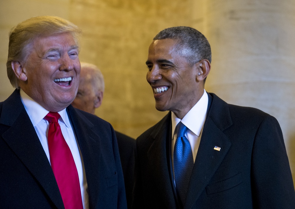 Obama hands over presidency to Trump at 58th Presidential Inauguration