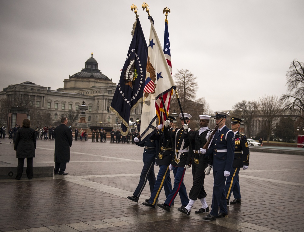 Military provides presidential escort at 58th Presidential Inauguration