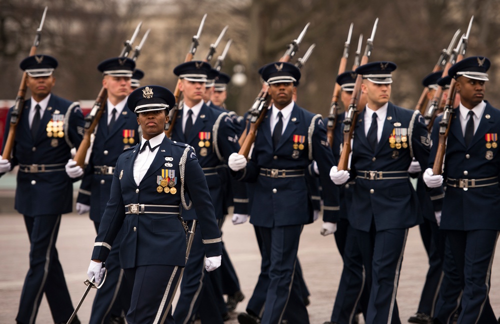 Military provides presidential escort at 58th Presidential Inauguration