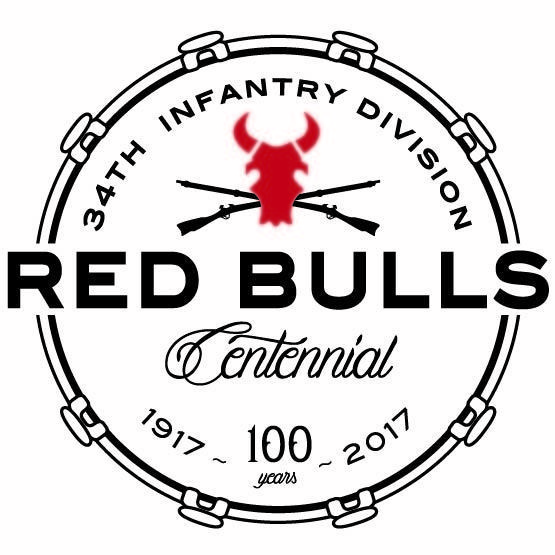 34th Red Bull Infantry Division Centennial Logo