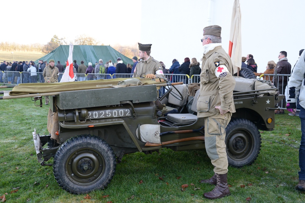 World War 2 Battle of the Bulge's commemoration in Bastogne