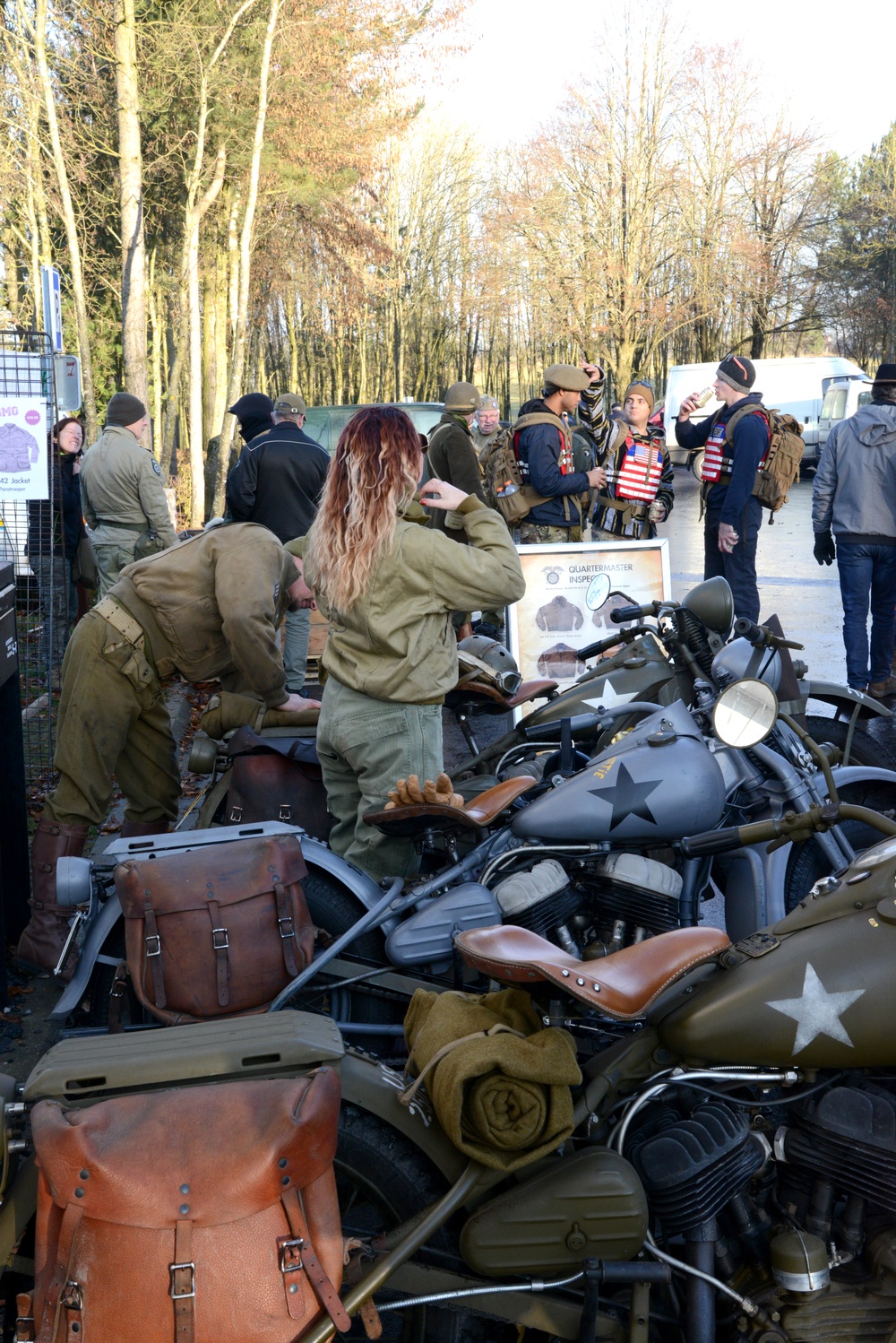 World War 2 Battle of the Bulge's commemoration in Bastogne
