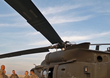389th Engineer Company Soldiers build new MEDEVAC facility